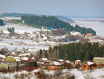 Winter in the Perm region